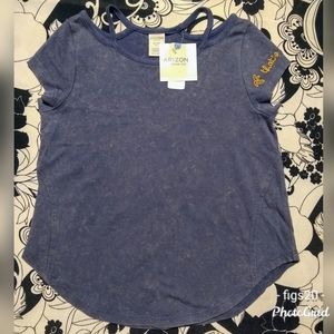 NWT Arizona Jean Co Cold Shoulder Girl's Top